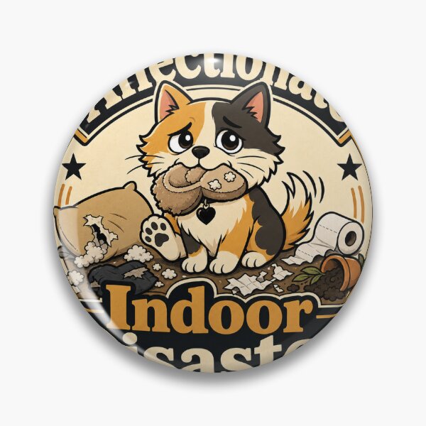 Item preview, Affectionate Indoor Disaster Dog Cat Funny Shirt designed and sold by oddpawstudio.