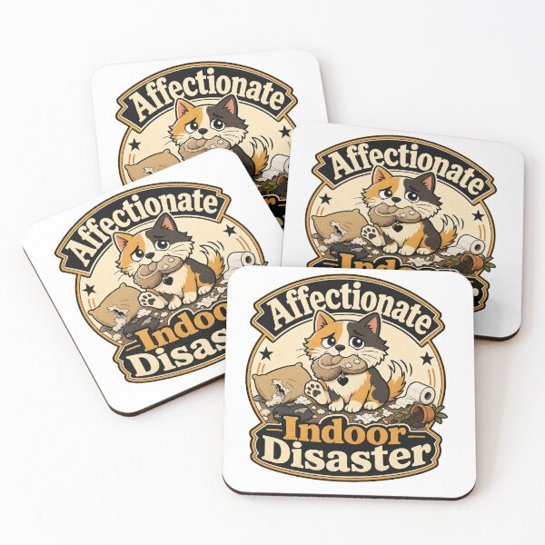 Item preview, Affectionate Indoor Disaster Dog Cat Funny Shirt designed and sold by oddpawstudio.
