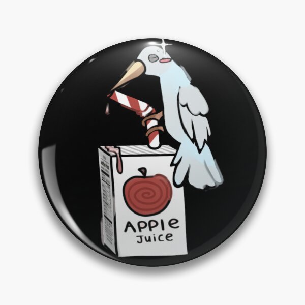 Item preview, Copy of - apple juice bird - Little LunchBox - black - designed and sold by echoztarrr.