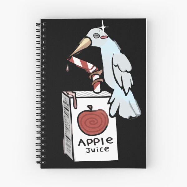 Item preview, Copy of - apple juice bird - Little LunchBox - black - designed and sold by echoztarrr.
