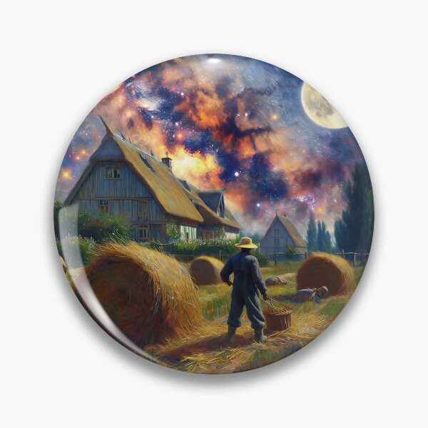 Item preview, Starry Night meets Haystacks designed and sold by Steve's Hobbies.