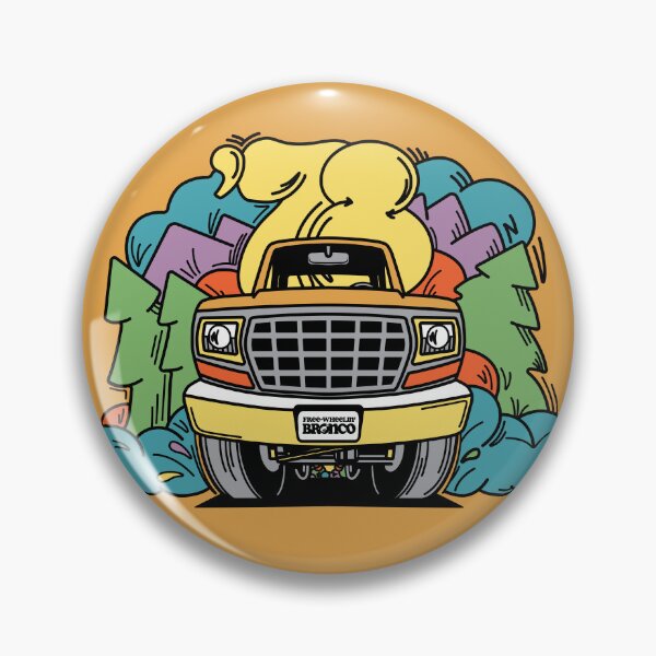 Item preview, 2nd Generation Bronco - Chrome Yellow designed and sold by Justin Ellis.