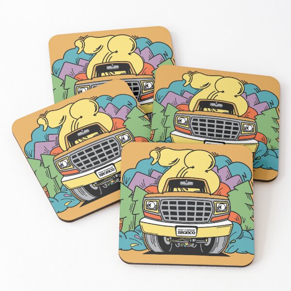 Item preview, 2nd Generation Bronco - Chrome Yellow designed and sold by Justin Ellis.