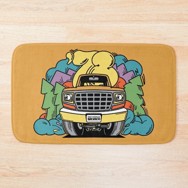 Item preview, 2nd Generation Bronco - Chrome Yellow designed and sold by Justin Ellis.