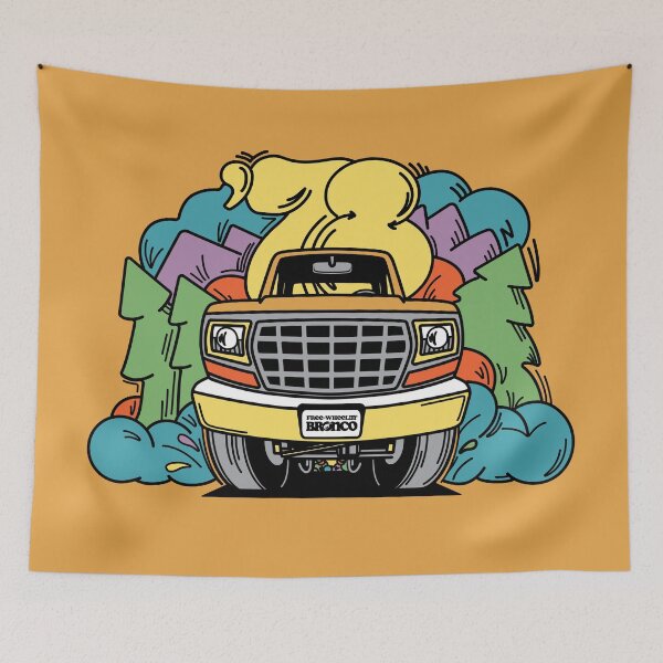 Item preview, 2nd Generation Bronco - Chrome Yellow designed and sold by Justin Ellis.