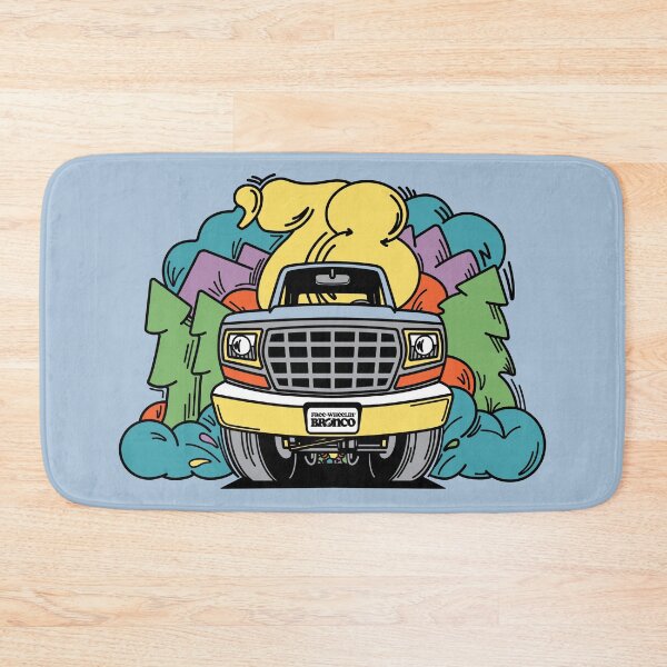 Item preview, 2nd Generation Bronco - Light Blue designed and sold by Justin Ellis.