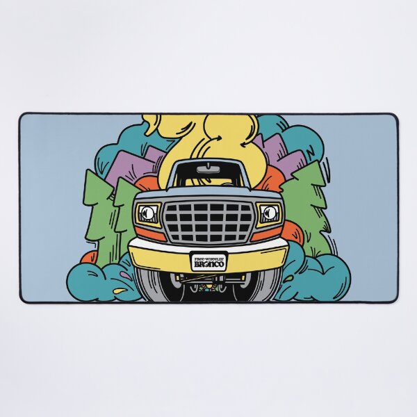 Item preview, 2nd Generation Bronco - Light Blue designed and sold by Justin Ellis.