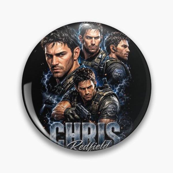 Item preview, chris redfield designed and sold by Green Sama.