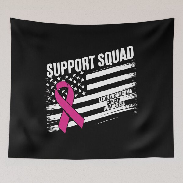 Item preview, Leiomyosarcoma Cancer Awareness Support Team Squad designed and sold by grounabslaninal.