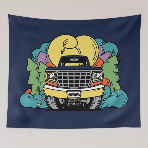 Item preview, 2nd Generation Bronco - Midnight Blue designed and sold by Justin Ellis.