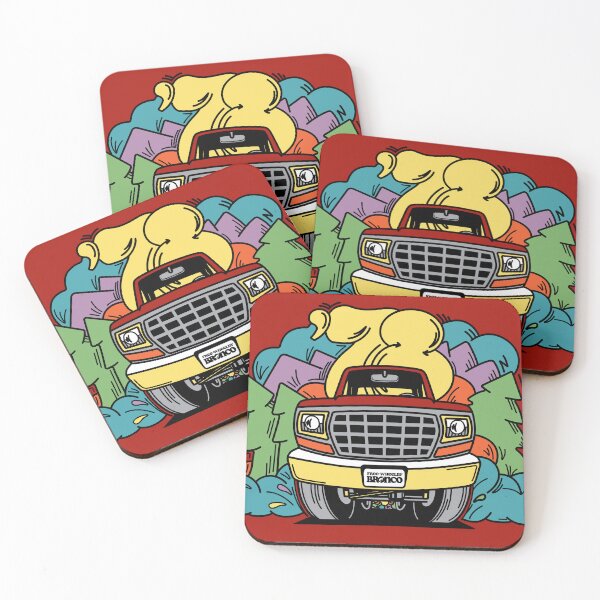 Item preview, 2nd Generation Bronco - Candy Apple Red designed and sold by Justin Ellis.