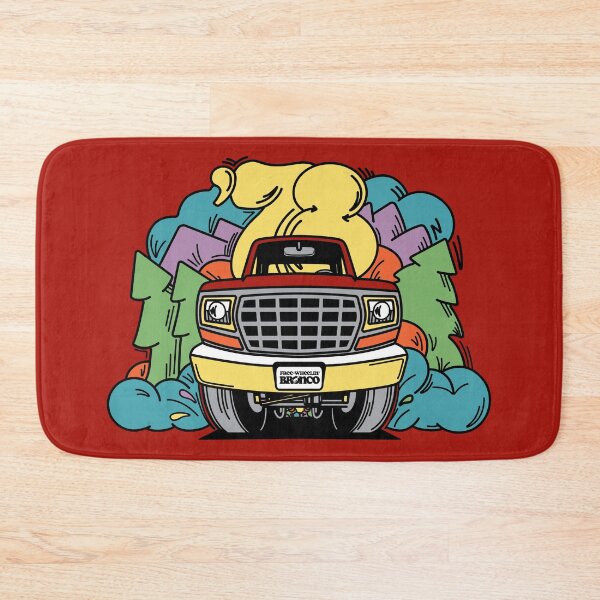 Item preview, 2nd Generation Bronco - Candy Apple Red designed and sold by Justin Ellis.