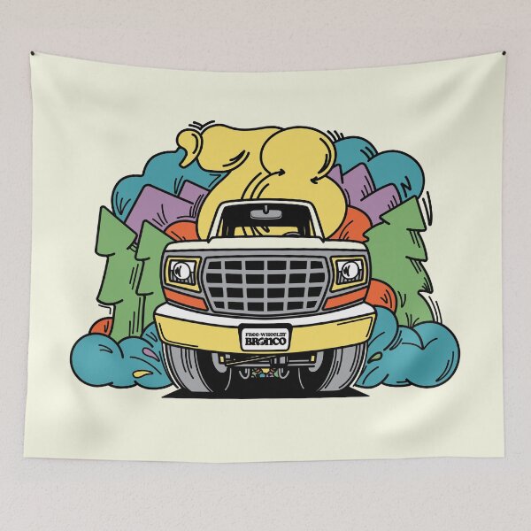 Item preview, 2nd Generation Bronco - Wimbledon White designed and sold by Justin Ellis.
