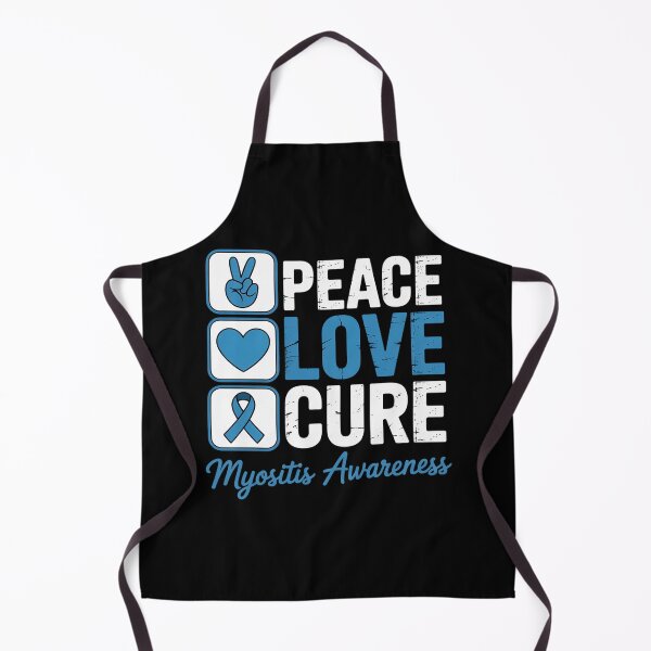 Item preview, LOVE PEACE CURE MYOSITIS AWARENESS designed and sold by grounabslaninal.