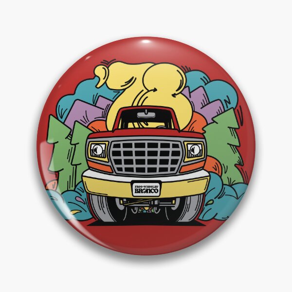 Item preview, 2nd Generation Bronco - Bright Red designed and sold by Justin Ellis.