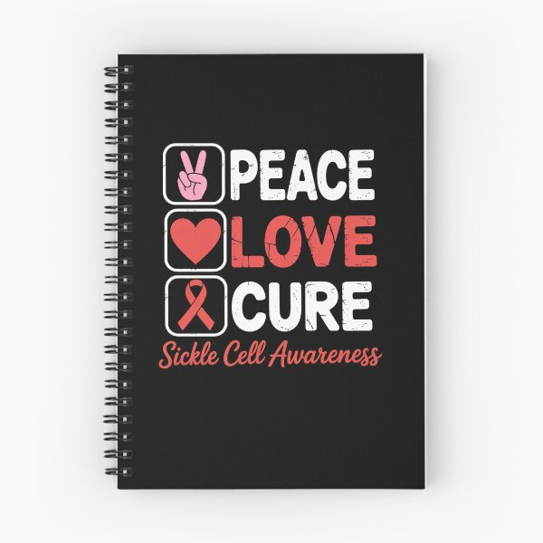 Item preview, LOVE PEACE CURE SICKLE CELL AWARENESS designed and sold by grounabslaninal.