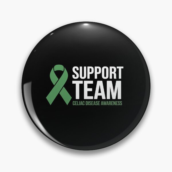 Item preview, Matching Support Team Celiac Disease Awareness Ribbon designed and sold by grounabslaninal.