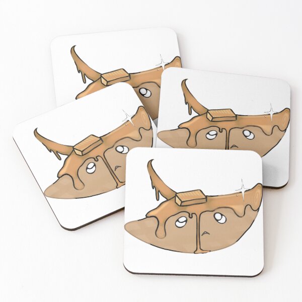 Item preview, - Pancake stingray - Breakfast Critters - white - designed and sold by echoztarrr.