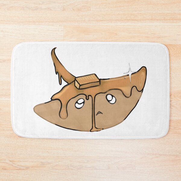 Item preview, - Pancake stingray - Breakfast Critters - white - designed and sold by echoztarrr.