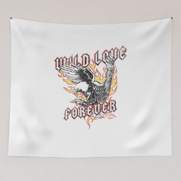 Item preview, Vintage Rocker Eagle Wild Love Forever Graphic designed and sold by The secret storage room.