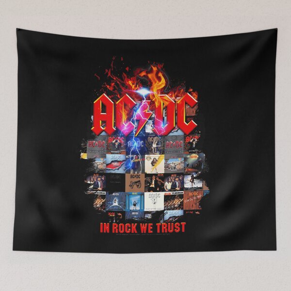 Item preview, Acdc Rock Music Band In Rock We Trust Album Covers designed and sold by mygospelwears.