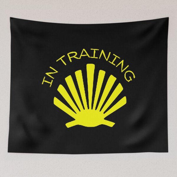 Item preview, Camino De Santiago In-Traning Chest Logo Premium Tri-Blend  designed and sold by not2day.