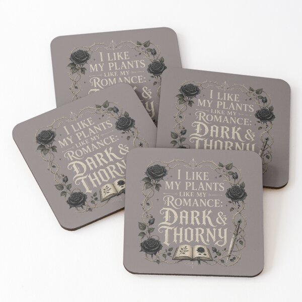 Item preview, I Like My Plants like my Romance: Dark & Thorny designed and sold by Heather's Creative Apparel.