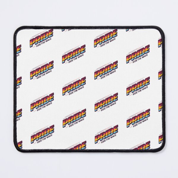 Item preview, LGBTQ Pride ride the wave – Rainbow Typography Support Graphic designed and sold by Pride_Prints.