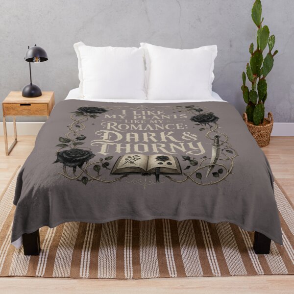 Item preview, I Like My Plants like my Romance: Dark & Thorny designed and sold by Heather's Creative Apparel.