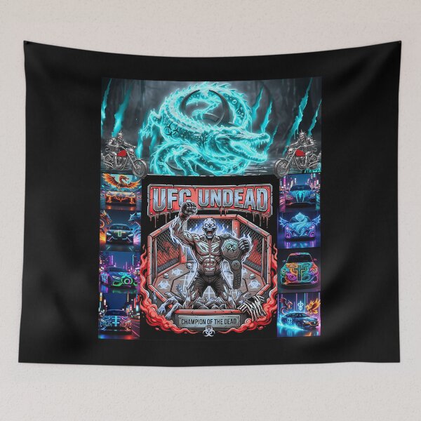 Item preview,  Ufc Undead Champion - Tococlaws Mma Horror Art designed and sold by mygospelwears.