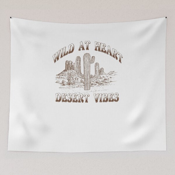 Item preview, Vintage Desert Cactus Wild At Heart Graphic designed and sold by The secret storage room.