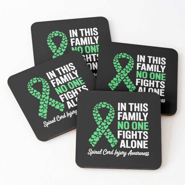 Item preview, In This Family No One Fights Alone Shirt Spinal Cord Injury designed and sold by grounabslaninal.