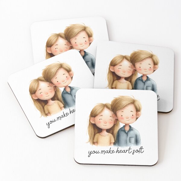 Item preview, Gentle Love Illustration for Couples and Dreamers designed and sold by JaiSoftStudio.