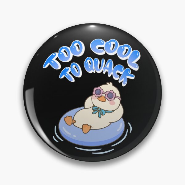 Item preview, Too Cool to Quack T-SHIRT VOCATION AND MOTIVATION, RELAX designed and sold by NinaCreator.