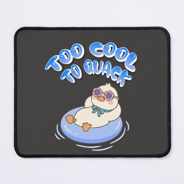 Item preview, Too Cool to Quack T-SHIRT VOCATION AND MOTIVATION, RELAX designed and sold by NinaCreator.