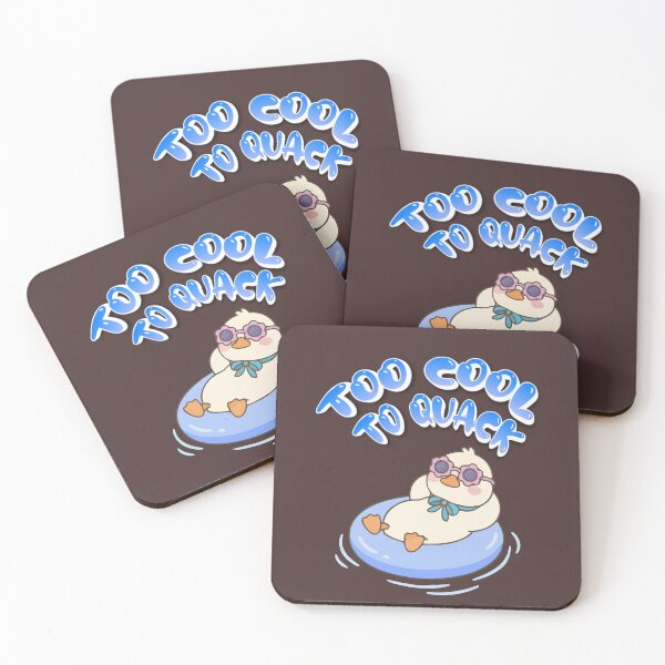 Item preview, Too Cool to Quack T-SHIRT VOCATION AND MOTIVATION, RELAX designed and sold by NinaCreator.