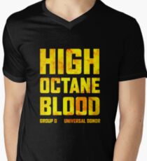 Mad Max Fury Road High Octane Blood Men's V-Neck T-Shirt