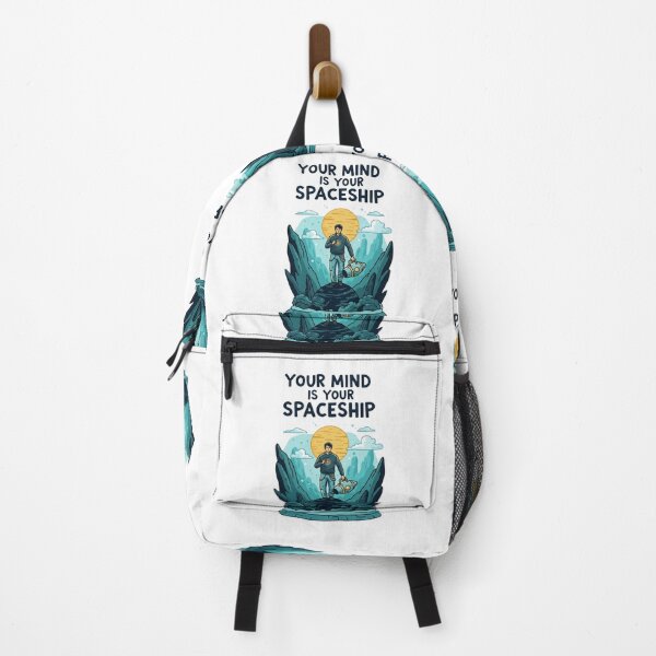 Item preview, Your Mind Is Your Spaceship – Cosmic Mindset Rocket Design designed and sold by Altair_.