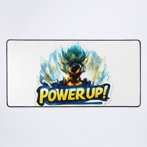Item preview, POWER UP Anime Hero designed and sold by DailyQuestPrint.