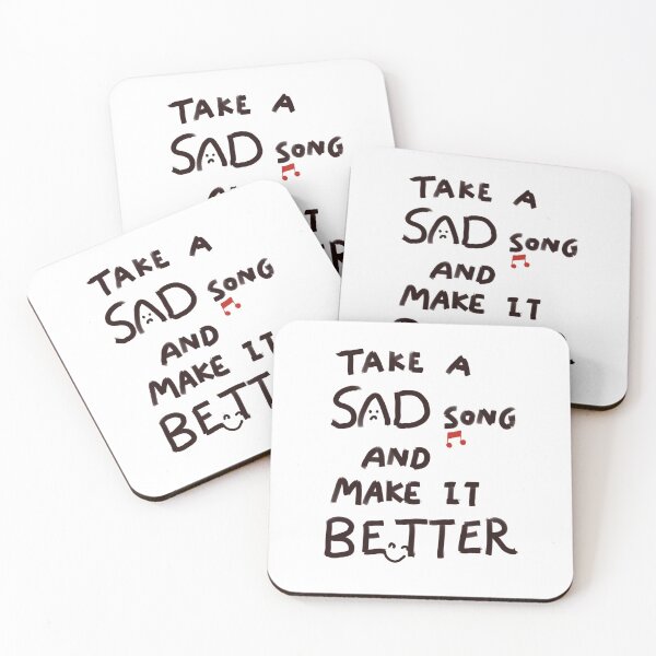 Item preview, Take A Sad Song and Make It Better designed and sold by Designs by Sara Felton.