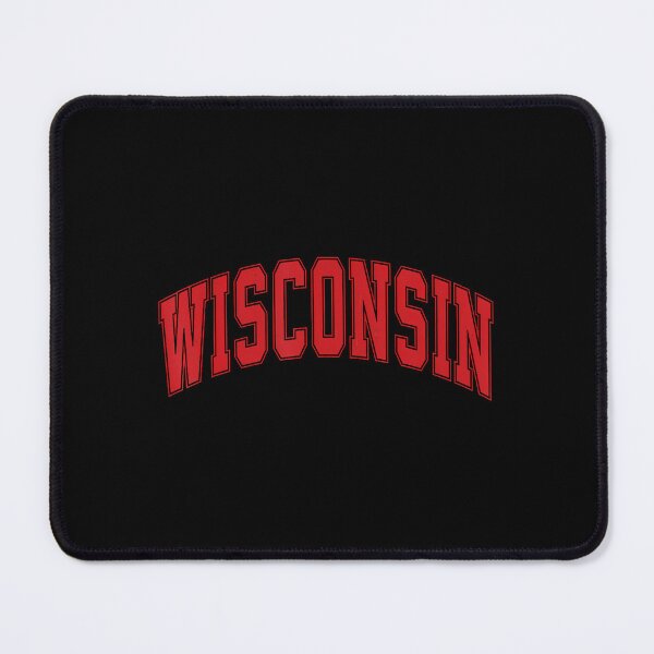 Item preview,  Wisconsin Wi Vintage Athletic Sports Red White  designed and sold by not2day.