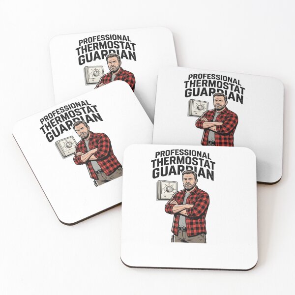 Item preview, Professional Thermostat Guardian Funny Dad Husband Shirt designed and sold by laughingshirts.