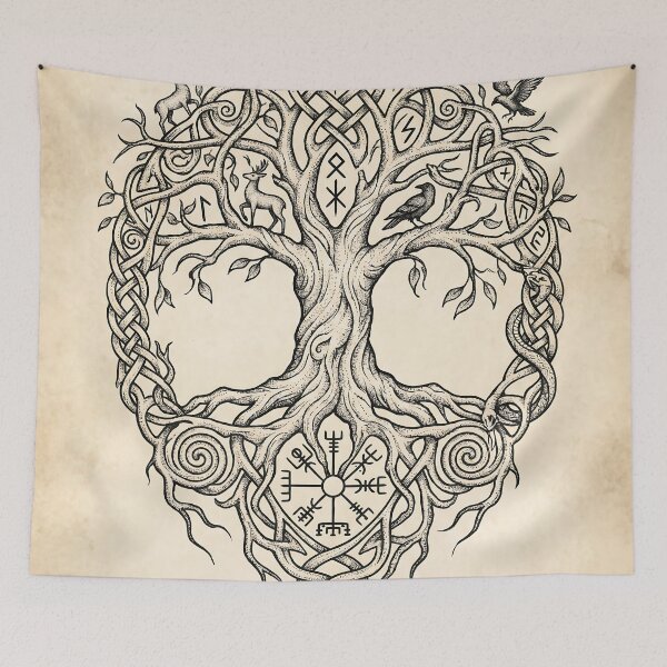 Item preview, Tattoo Tree designed and sold by JOTAMIKE.