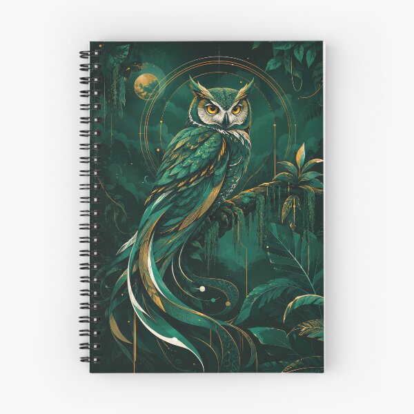 Item preview, Celestial Owl Spirit Artwork designed and sold by ms_illustration.