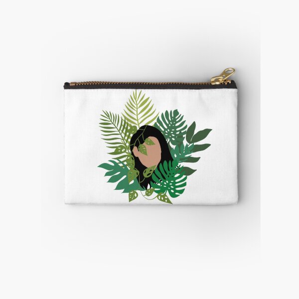 Item preview, Hiding within the foliage - Cozy Filipina Plant Girl Burnout Aesthetic Design designed and sold by Calm and Antsy.