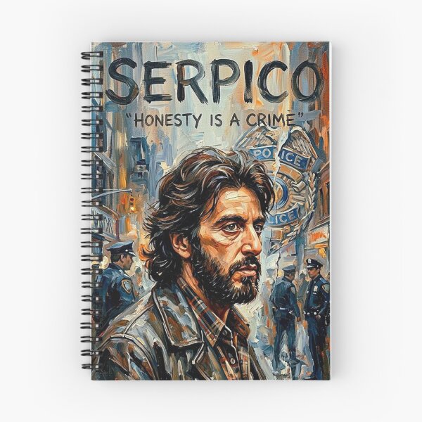 Artikelvorschau, Serpico: Ehrlichkeit ist ein Verbrechen entworfen und verkauft von Art's Diner.