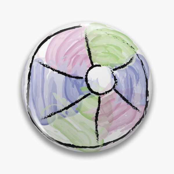 Item preview, Watercolor Beach Balls designed and sold by Digitalmyth's Designs.