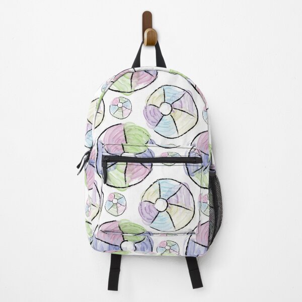 Item preview, Watercolor Beach Balls designed and sold by Digitalmyth's Designs.