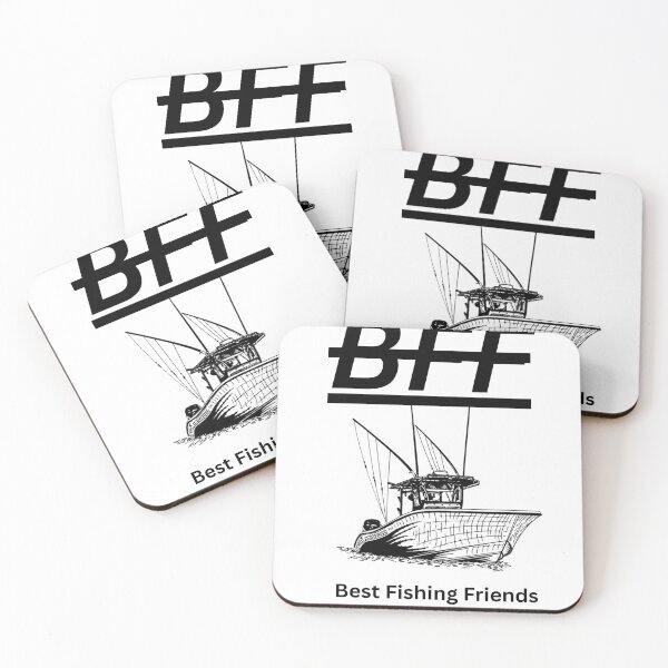 Item preview, BFF Best Fishing Friend  designed and sold by Captainjno.