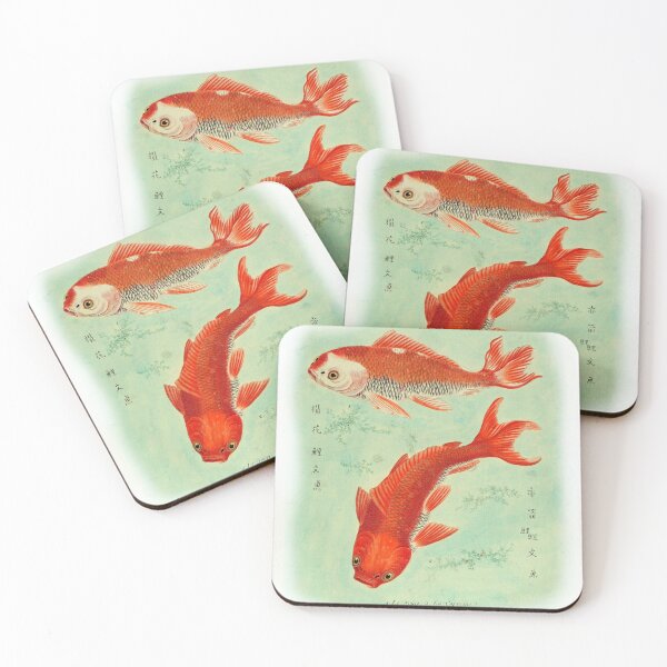 Item preview, Koi Fish Vintage Old designed and sold by BrutaEstampa.